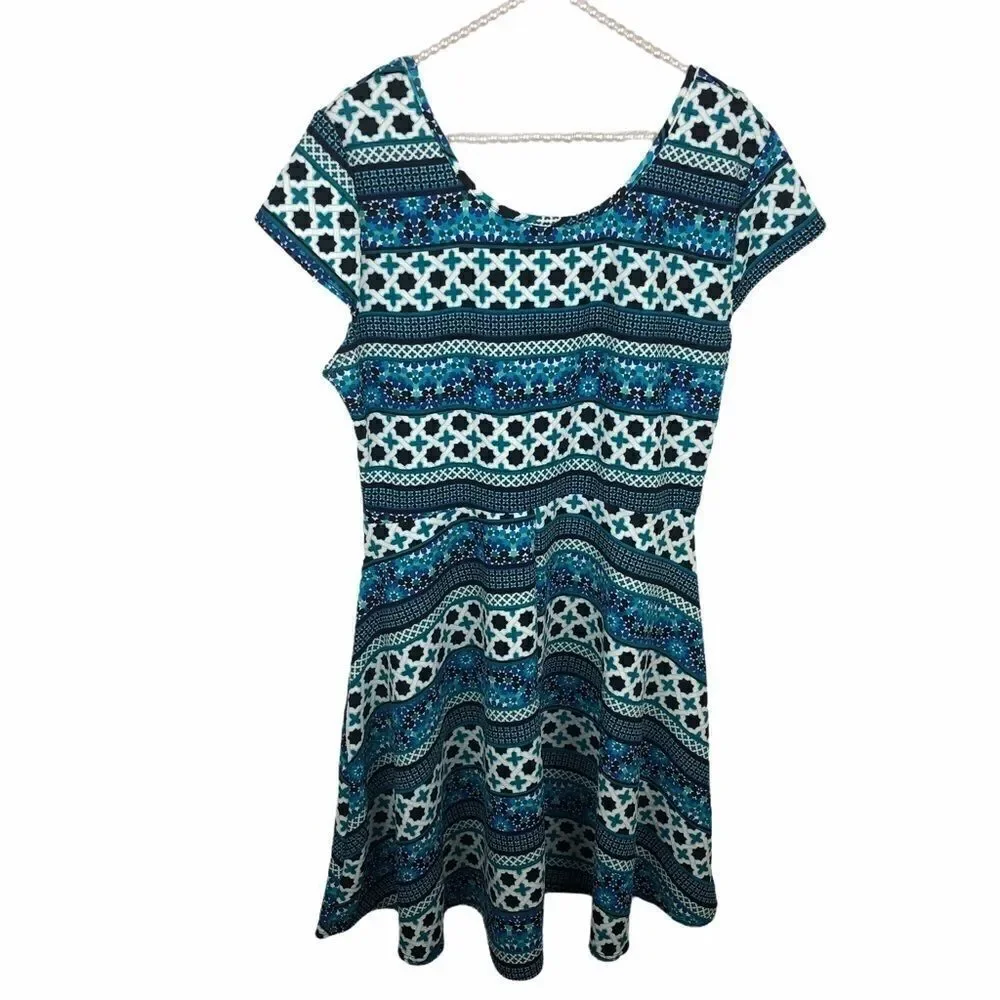 P. Inc fit and flare dress